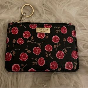 Kate Spade Rose card holder